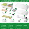 3-in-1 Compact Handheld Vacuum Sealer for Food (Bag, Mason Jar,Wine