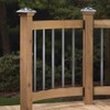 HZIU 26 Pack Deck Balusters 32.25'' Bow Baluster, Black Metal