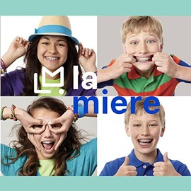 LA MIERE Bandas Elásticas Intraorales de Neón Sin Látex, Tamaño Mediano (4,5 Oz), 3 Paquetes de 300 Unidades, 6,4 Mm (1/4 de Pulgada)