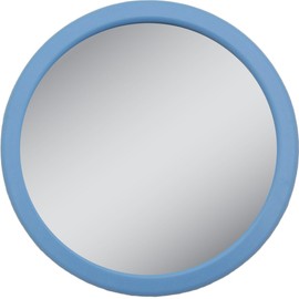 Zadro 3.75" Dia. Compact Mirror 12X Travel magnifying Mirror 18 Strong Suction Cup Wall Mounted Makeup Mirror for Shower