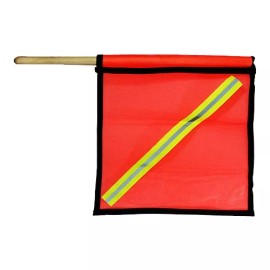 SITECSA 10 Banderolas Viales Chica Reflejante 2 Lados Vialidad Malla