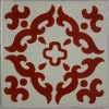 Fine Crafts Imports 4.2x4.2 9 pcs Terracotta Barroco Mexican Clay