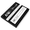 Ashton and Wright - 6 Inch / 15cm Raised Rulers
