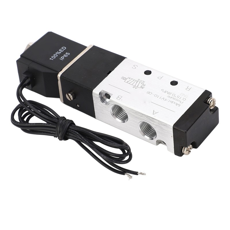 Pneumatic Solenoid Valve with Wire 2 Position 5 Way IP65