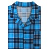sesto senso Elegant Checked Short Sleeve Pyjamas Men's Button Down