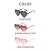 [G.Schaf] Sunglasses Kids Baby Kids Heart Shaped Edge Lace UV