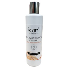 ican london Brazilian Keratin Caviar Deep Conditioning Hair Mask Step 3 250ml