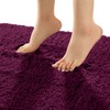 Erwin Müller Kefalonia Bath Mat, Non-Slip Berry, Size 60 x
