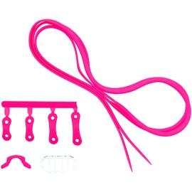 SWANS NIHONSEI PS-SR2 Swimming Goggles, For Prescription Lenses, Parts Set, Flash Pink (FP)