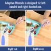 Adaptive Utensils Set – Ergonomic Angled Fork & Spoon for