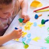 MEMOFYND 15 Pieces Sponge Stamps, Children'S Stamps, Children'S Painting Tools,