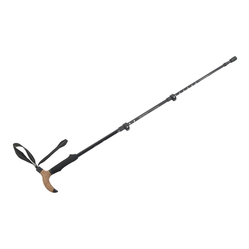 Hiker Hiking Pole Adjustable Telescopic Outdoor Walking Stick Elderly Non