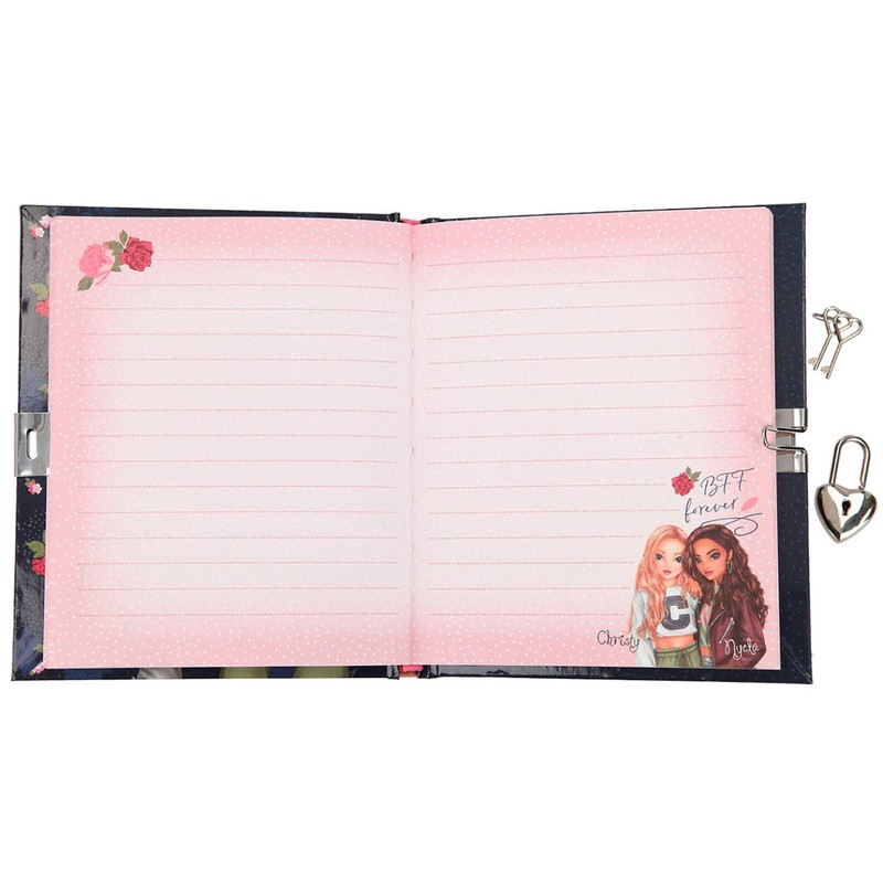 Depesche TOPModel 11283 Diary with Lock Approx. 18.5 x 15.5