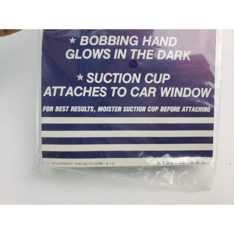 Norbert Specialty Corp 1979 Bob 'n Glow Waving hand w/
