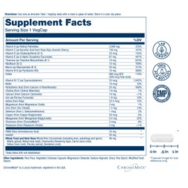 SOLARAY Once Daily High Energy Multivitamin for Women and Men – with Vitamin C, Vitamin D and Whole Food & Herb Base - Cellular Energy Metabolism & Immune Function Support – 200 Servings, 200 VegCap