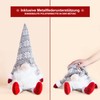 Lanpn Christmas Tree Topper Large Tomte Gnome Santa Ornaments 23
