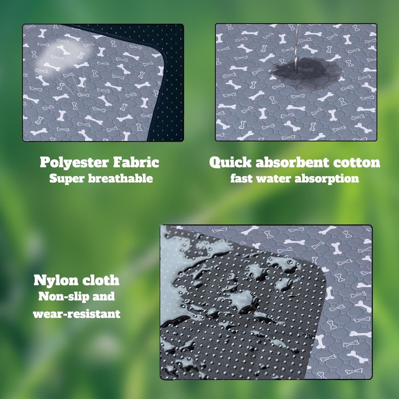 Fantperful Pet-Cage Liners-Mat Pee Pads-Bedding - for Guinea Pig Hamsters