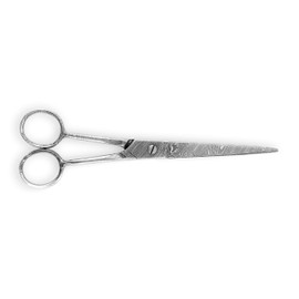 Perkin - Damascus Steel Scissor Professional Hair Cutting Shears Barber Scissor