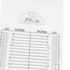 Infant Measure Mat Baby Height Measuring Ruler Washable Collapsible Household
