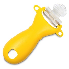 Seki Japan Vegetable Peeler for Kids, stainless steel blade with plasctic safety cover