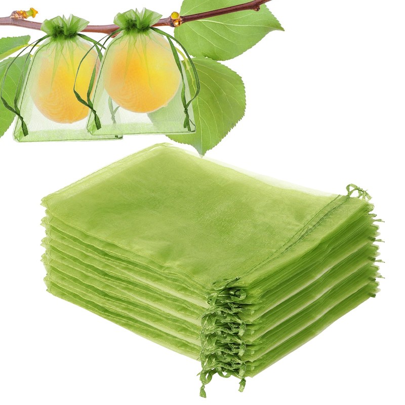 100 Pieces Green Fruit Protection Bags Fruit Protection Bags Fruit