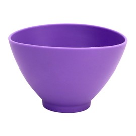 Cuencos Coloridos para Mezclar de Goma de Alginato Flexible de Laboratorio con Gran Durabilidad, Reutilizables, Fáciles de Manejar, Material de Silicona de Grado (Púrpura 4.33
