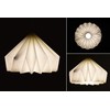 Brownfolds Paper Origami Lamp Shade; Vanilla Bliss Dual Pack White