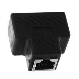 Mikinona Ethernet Splitter to High Speed Adapter for Connecting Two Devices Durable Design Easy to Use Connector for Networking