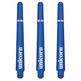 Unicorn Dart Shafts | Gripper 4 | Durable Polycarbonate | 3 Stems | Blue | Medium 41.0 mm