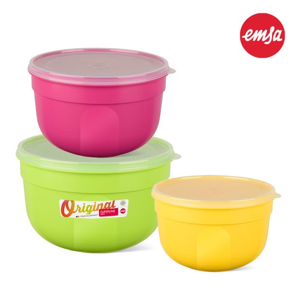 Msa Super Line High Round Colored Chantong 3-Piece Set (1.25/2.25/4.0L)
