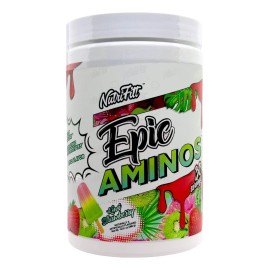 Suplemento En Polvo Nutrifitt Aminoácidos Sabor Kiwi Fresa X 366g