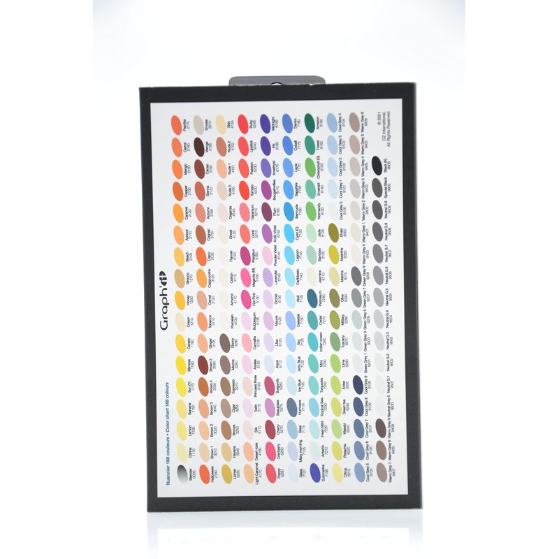 Graph'it Pack of 12 Double Ended Alcohol Based Markers Mix