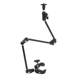 Camera Clamp Camera Stand Magic Arm Camera Arm Flexible Super Clamp 360 Degree Rotation 1/4" Screw 3/8" Screw Hole Stainless Steel SLR Camera