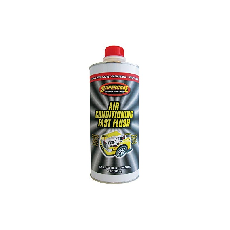 Supercool TSI FFQ High-Temp A/C Flush, 32 fl. oz. (Flash