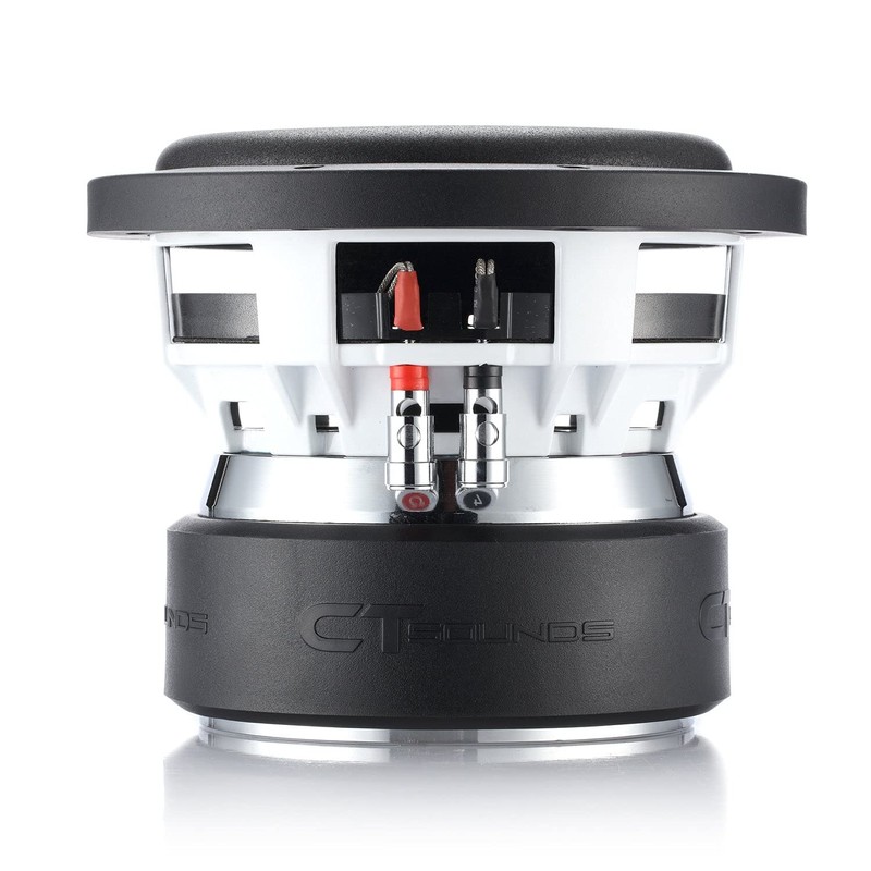 CT Sounds Meso-6.5-D4 6.5 Inch Car Subwoofer Dual 4 Ohm,