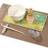 7Pcs Matcha Whisk Set Includes Ceramic Matcha Bowl with Spout