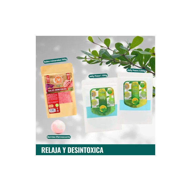 Mc Spa Kit Tina Relax 14 pzs Exfoliante y Sales
