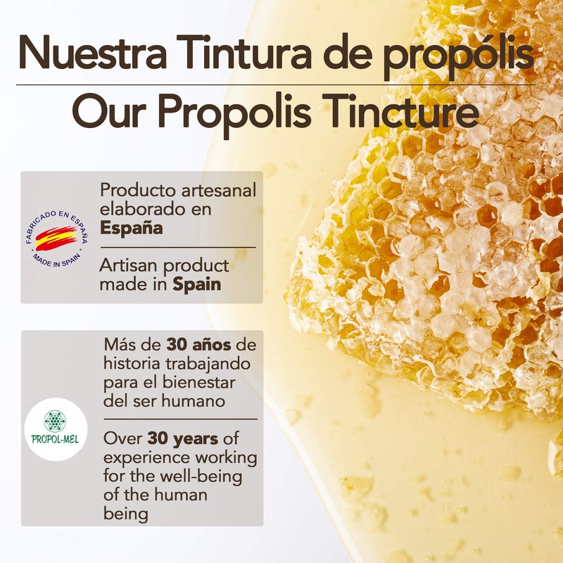 Organic Propolis Tincture - Pack - 2 Bottles 20ml Each