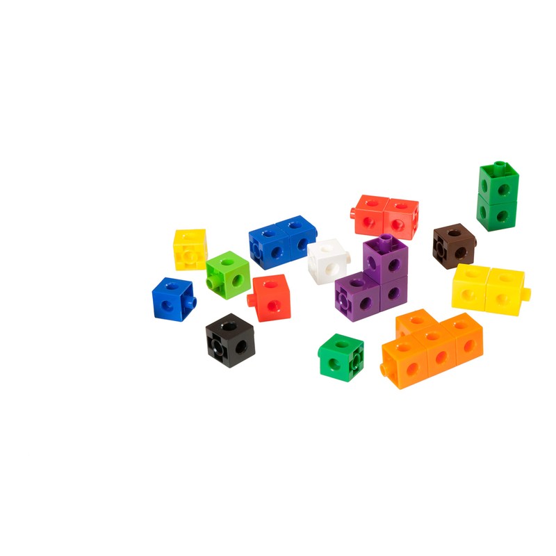 Bunte Steck Würfel 2 cm 100 Teile-95210