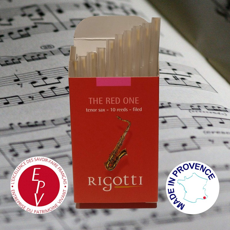 Rigotti RG.CST Gold Classic Tenor Saxophone Reeds - 2.5 Medium