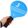 BESPORTBLE 2pcs Beach Ball Paddle Durable Wooden Paddles for Adults