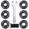 7PCS Angle Grinder Nut Angle Grinder Flange Wrench, Premium Flange