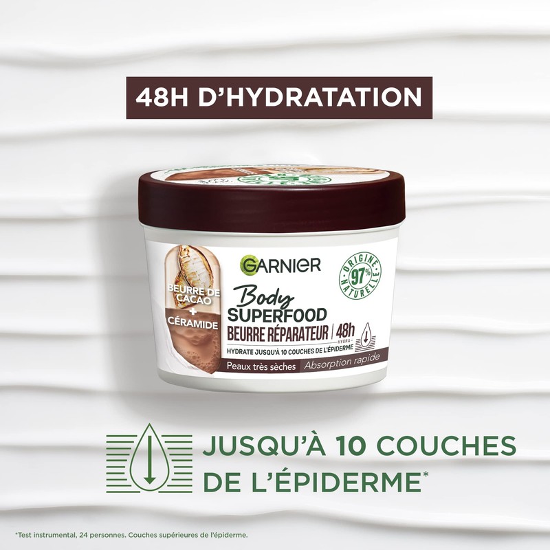 Garnier Body Superfood Cocoa Ceramic Repair Butter