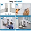 Heavy Duty Mini Split Wall Mounting Bracket Outside,Stainless Steel AC