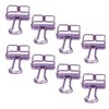 80 Pcs Binder Clips 19mm Powerful Clamping Force Durable Metal