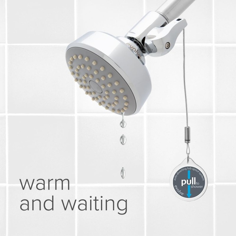 Evolve ShowerStart Express Hot Water Standby Tub Spout and Shower