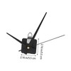 SHINEOFI 1 Set Quartz Clock Movement Kit Mute Mechanism for