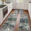 Genimo Kitchen Rugs Sets of 3 Non Slip Washable Kitchen