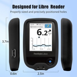 YOUSHARES Freestyle Libre 2 Case with 20 Plasters, Protective Case Compatible with Freestyle Libre 1 & 2, Scratch-Resistant and Drop-Proof Case, Protective Cover & Libre 1 & 2 Plasters, Waterproof,