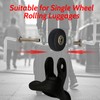 Bestookits Replacement Luggage Wheels 50x17mm Suitcase Wheels Repair Repair Set